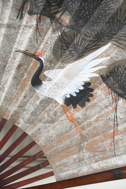 Silver Chinese Decorative Fan