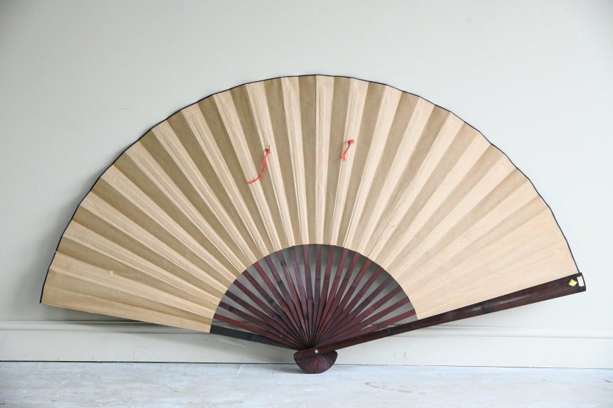 Silver Chinese Decorative Fan