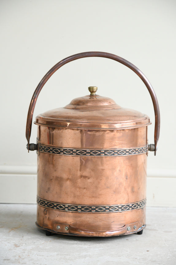 Copper Coal Bucket
