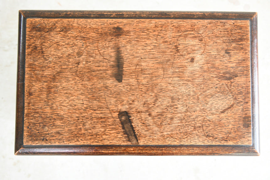 Rustic Oak Joint Stool