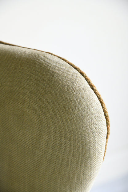 Pair Georgian Style Wing Back Armchairs