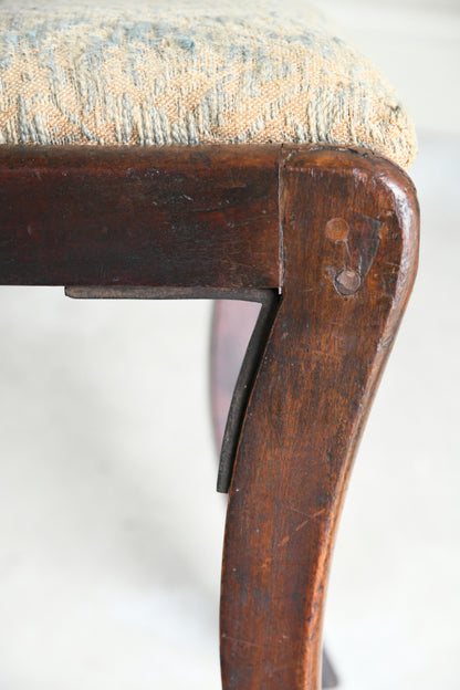 Set 4 Antique Mahogany Dining Chairs