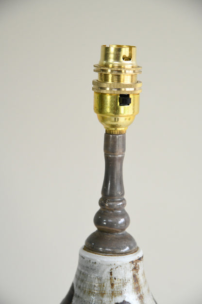 Stoneware Pottery Table Lamp