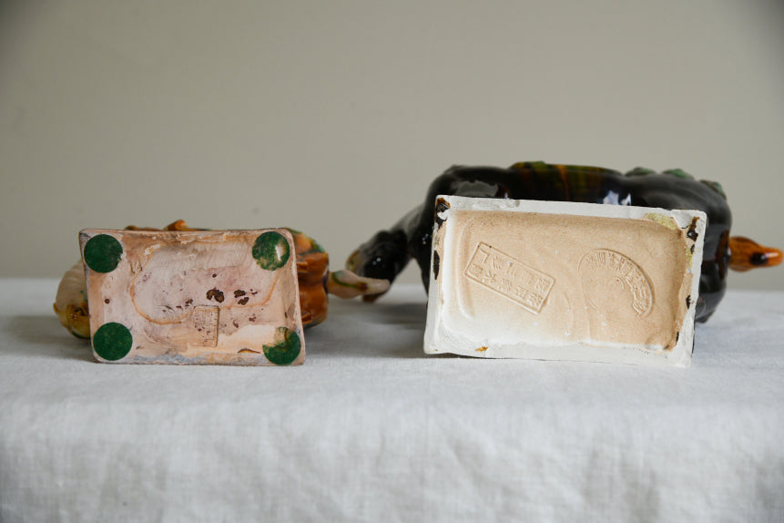 Chinese Ceramic Tang Dynasty Style War Horse