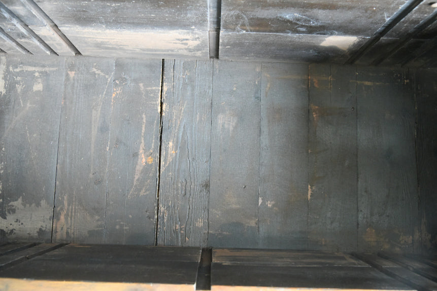 Jacobean Style Stained Pine & Oak Trunk