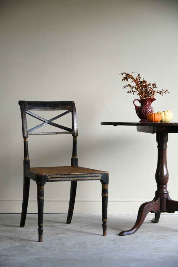 Single Regency Style Occasional Chair