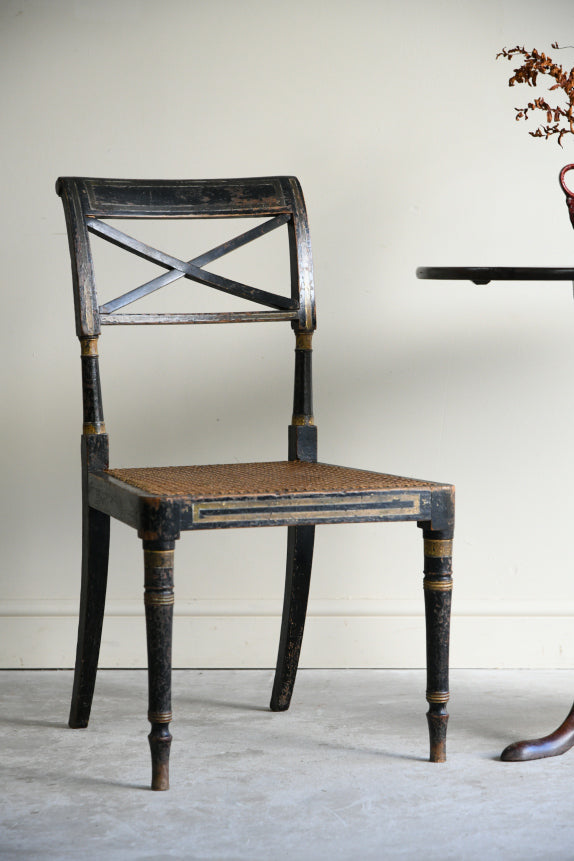 Single Regency Style Occasional Chair