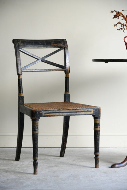 Single Regency Style Occasional Chair