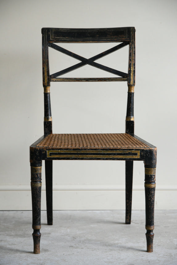 Single Regency Style Occasional Chair