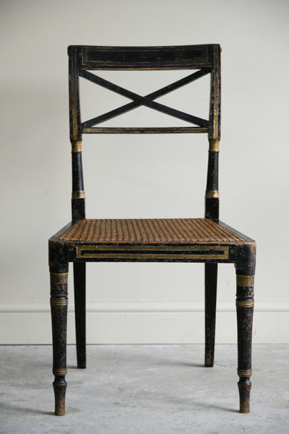 Single Regency Style Occasional Chair