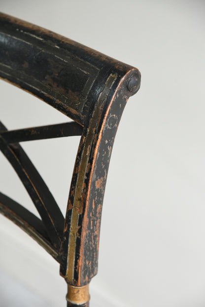 Single Regency Style Occasional Chair