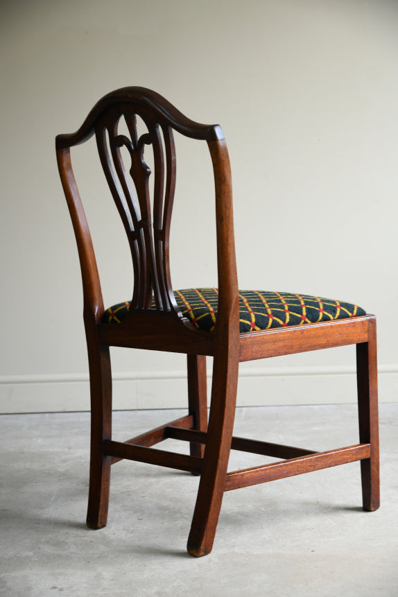 Single Georgian Style Mahogany Dining Chair
