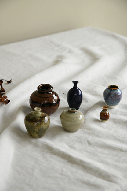 Collection Miniature Studio Pottery Vase