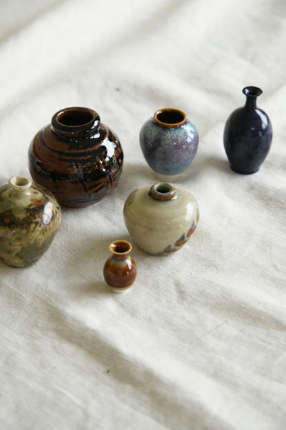 Collection Miniature Studio Pottery Vase