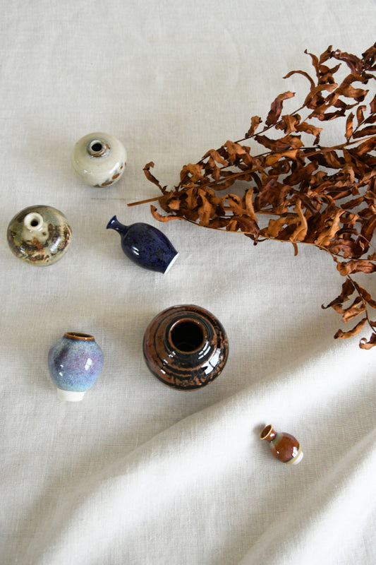 Collection Miniature Studio Pottery Vase