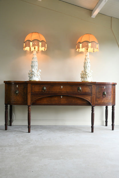 Large Georgian Mahogany Sideboard