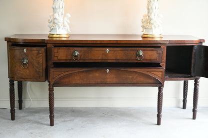 Large Georgian Mahogany Sideboard
