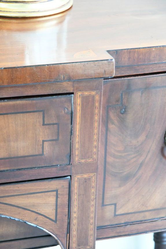 Large Georgian Mahogany Sideboard