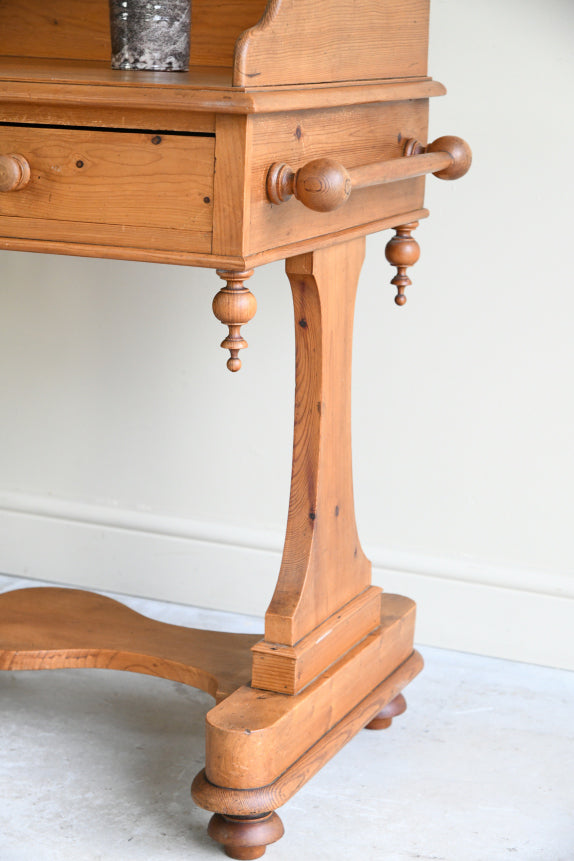 Victorian Pine Washstand