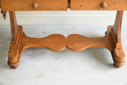 Victorian Pine Washstand