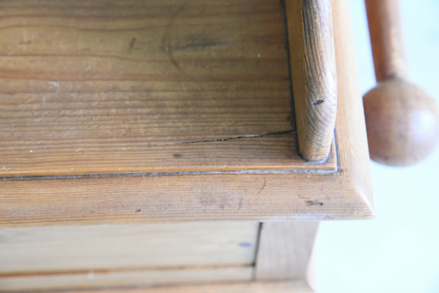 Victorian Pine Washstand