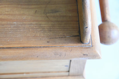 Victorian Pine Washstand