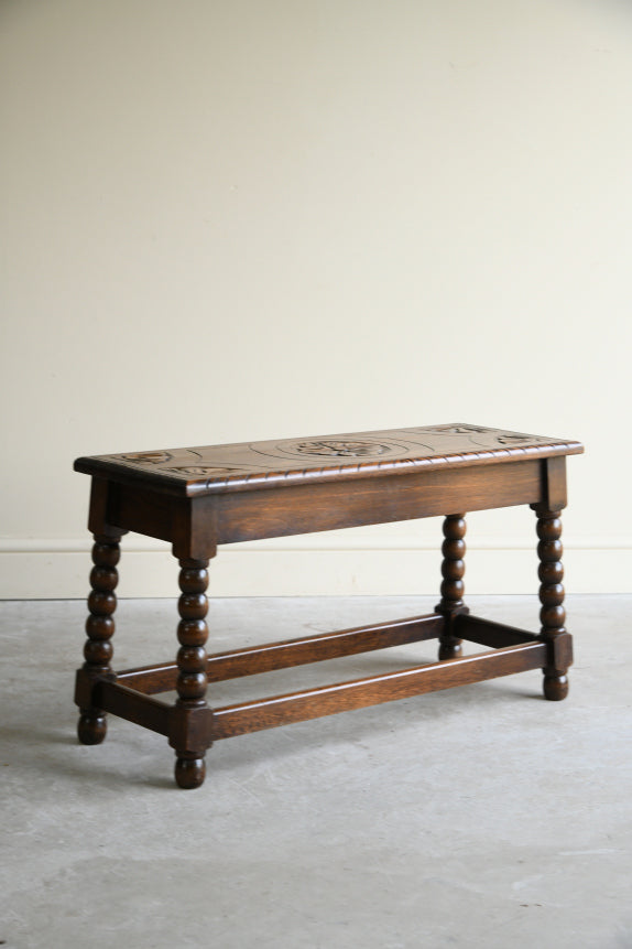 Traditional Style Oak Stool
