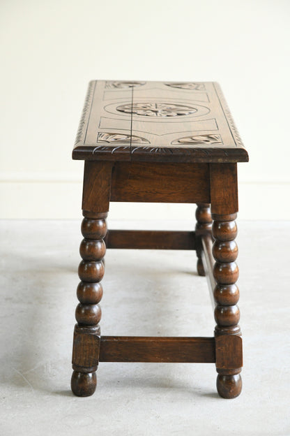 Traditional Style Oak Stool