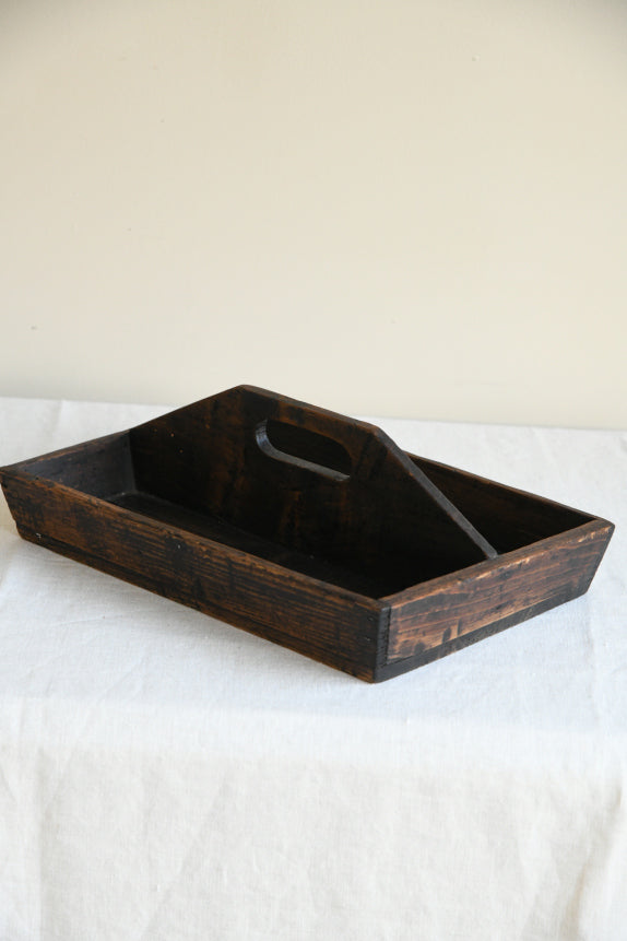 Wooden Cutlery Tray
