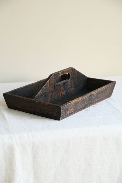 Wooden Cutlery Tray