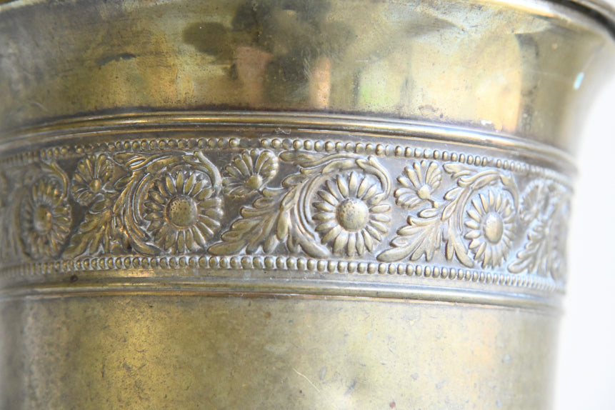 Edwardian Brass Planter