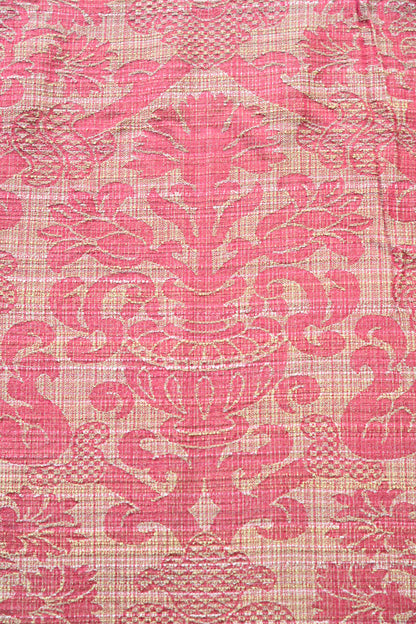 Red Damask Upholstery Fabric