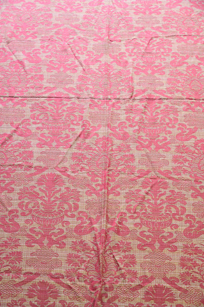 Red Damask Upholstery Fabric