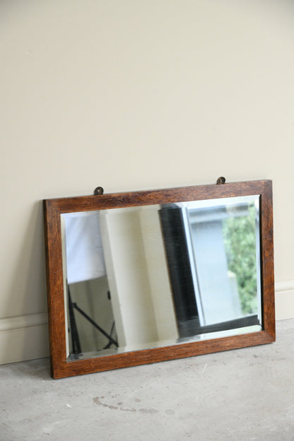 Oak Frame Wall Mirror