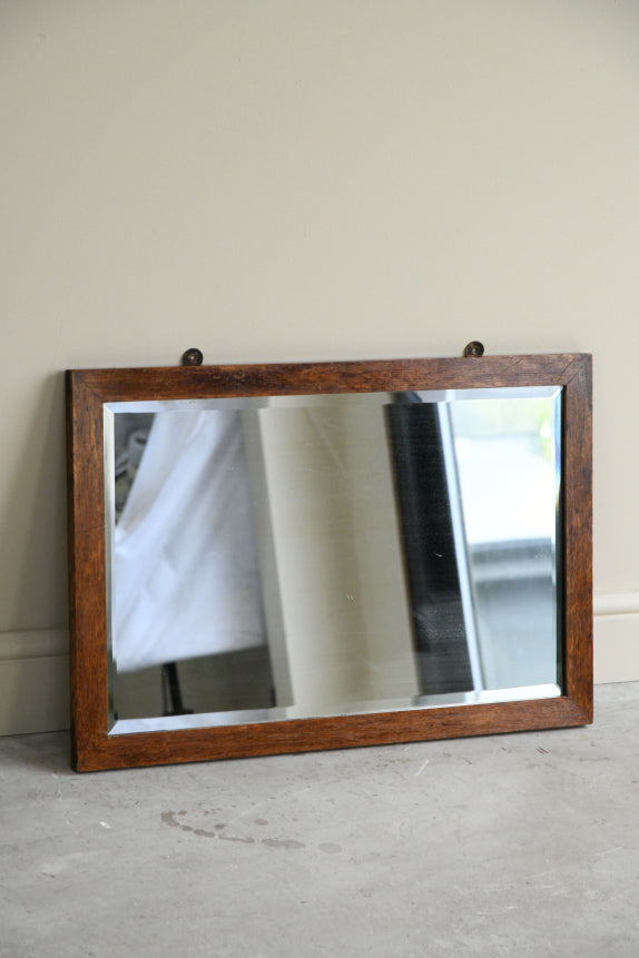 Oak Frame Wall Mirror