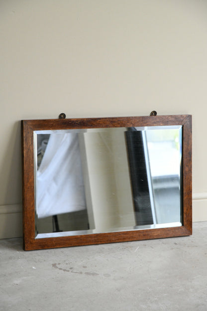 Oak Frame Wall Mirror