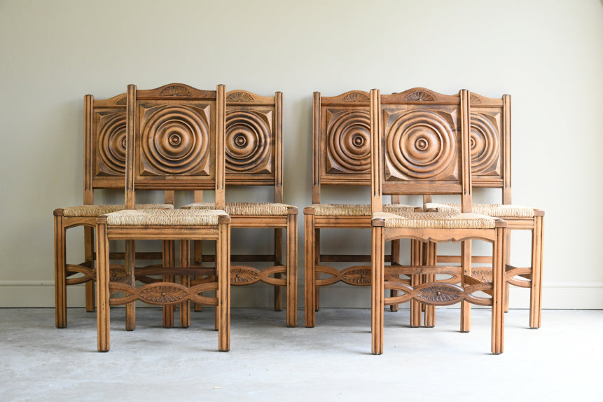 Set 6 French Dudouyt Style Dining Chairs