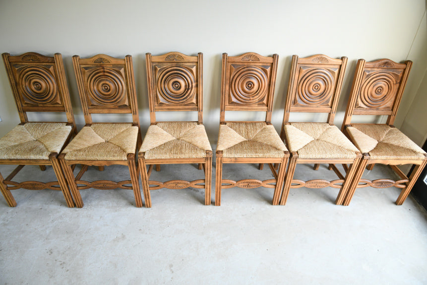 Set 6 French Dudouyt Style Dining Chairs