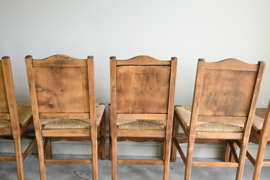 Set 6 French Dudouyt Style Dining Chairs