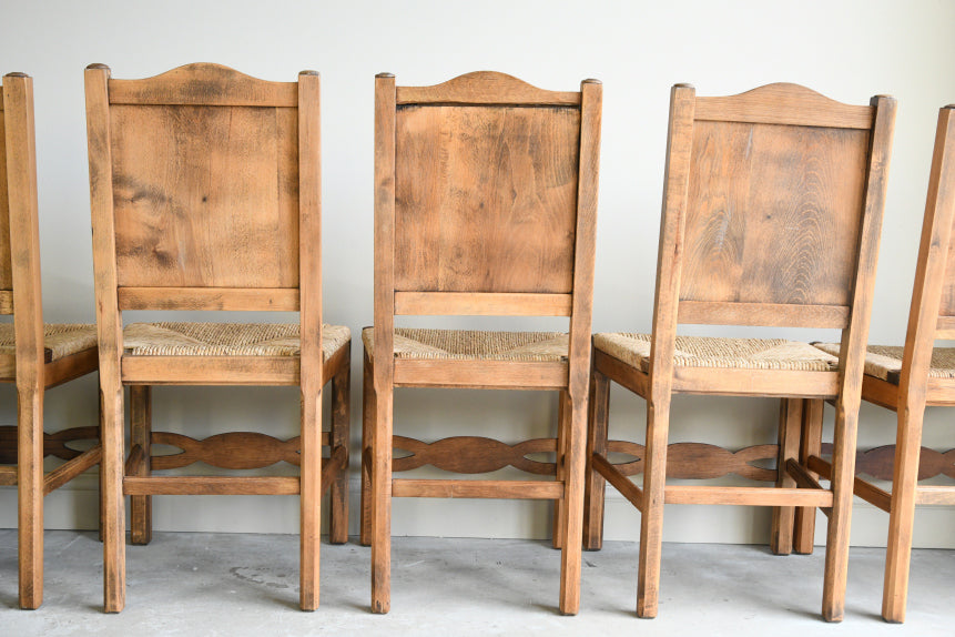 Set 6 French Dudouyt Style Dining Chairs