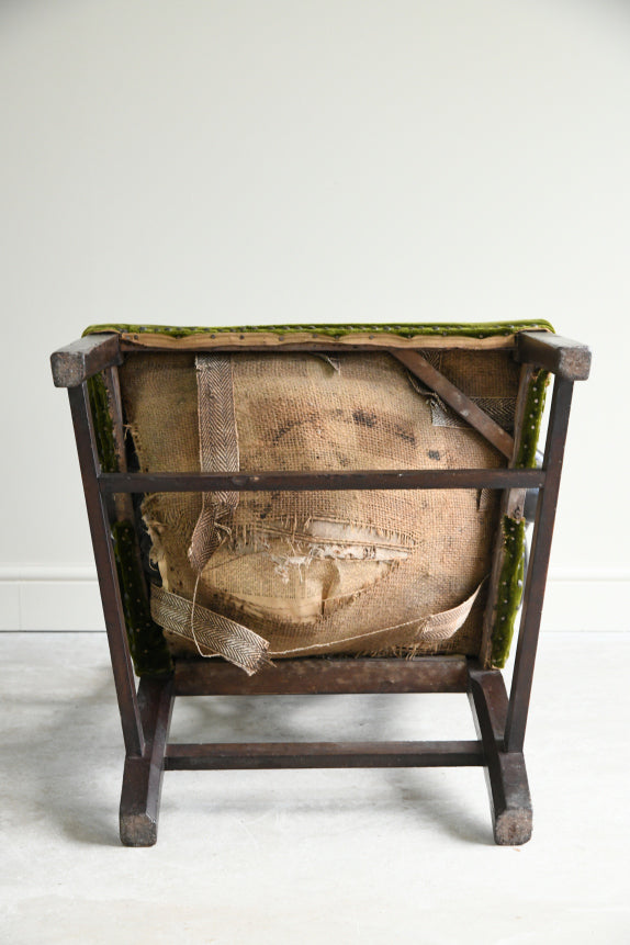 Antique Georgian Mahogany Armchair