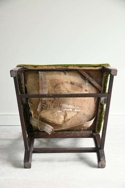 Antique Georgian Mahogany Armchair