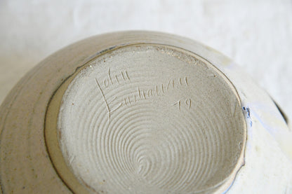 Single John Buchanan Studio Pottery Casserole Dish