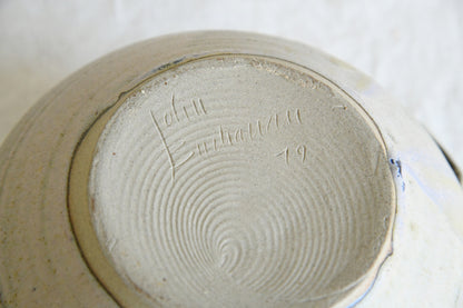 Single John Buchanan Studio Pottery Casserole Dish