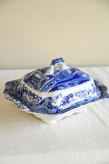 Spode Italian Blue & White Serving Tureen