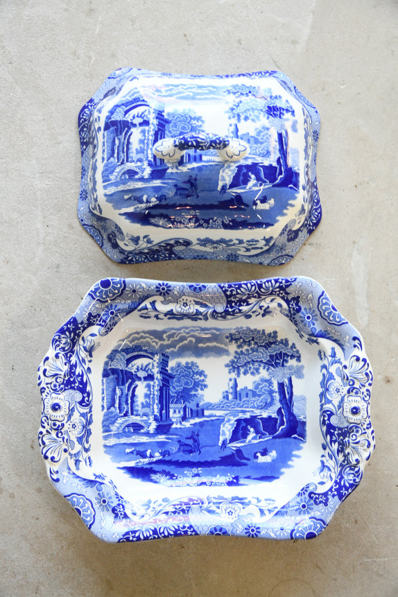 Spode Italian Blue & White Serving Tureen
