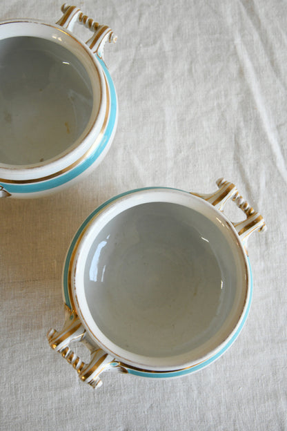 Pair Antique Wedgwood Tureens