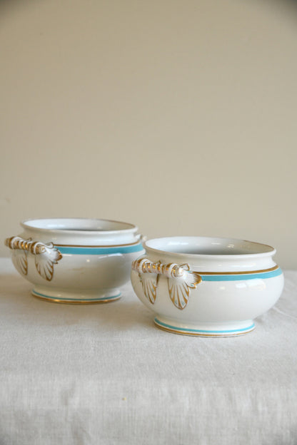 Pair Antique Wedgwood Tureens