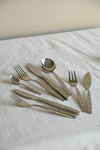 Retro 8 Place Setting Noritake La Seine Cutlery Set