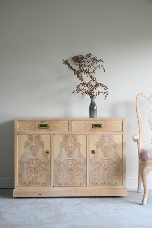 Drexel Heritage Corinthian Burl Ash Sideboard